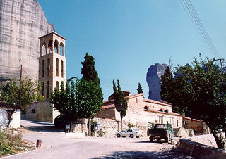 Holy church of the Dormition of Theotokos in Kalampaka